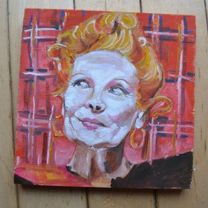 Vivienne Westwood portrait Original oil painting